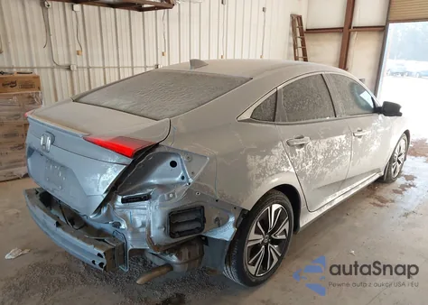 2018 Honda Civic Ex-L z USA, uszkodzony, nr VIN JHMFC1F7XJX026205